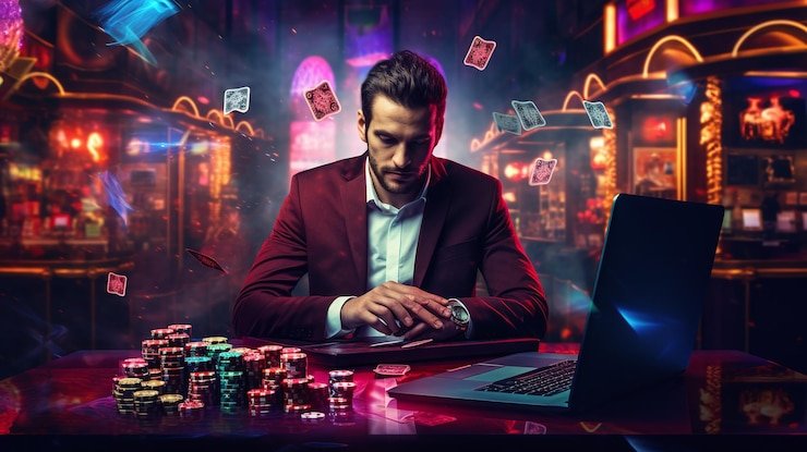 Live dealer spinning American Roulette wheel on kartubet88 slot